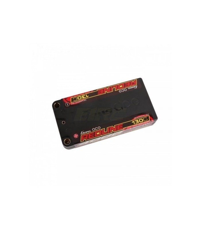 Gens Ace 4000MAH shorty 7.6V HV 130C 2S1P 5mm - E1rc.com