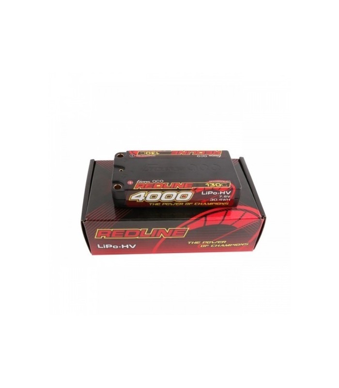 Gens Ace 4000MAH shorty 7.6V HV 130C 2S1P 5mm - E1rc.com