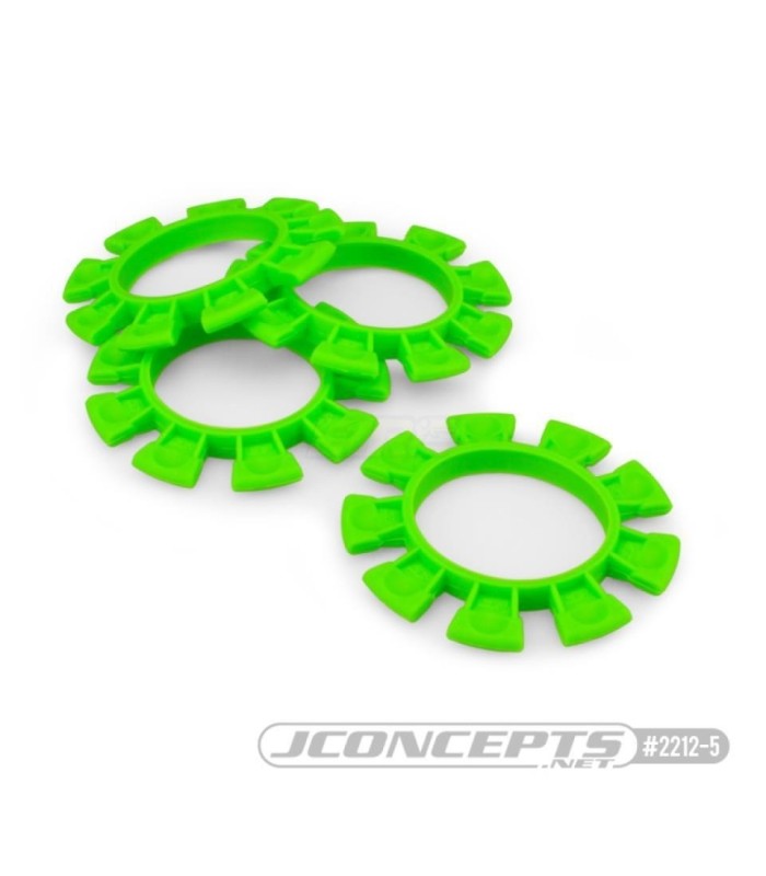 Gomas de pegado Jconcepts verde 1/10 Sct y 1/8 - E1rc.com