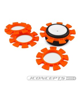 Gomas de pegado Jconcepts naranja 1/10 Sct y 1/8