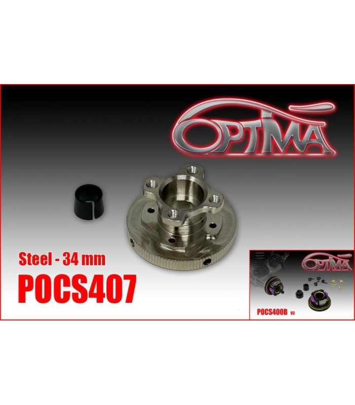 Volante de inercia 34mm acero 6mik - E1rc.com