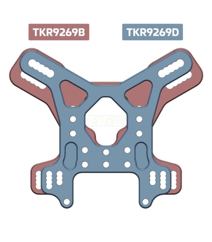 Torreta trasera aligerada 7075 CNC,GM EB/NB48 2.x - E1rc.com