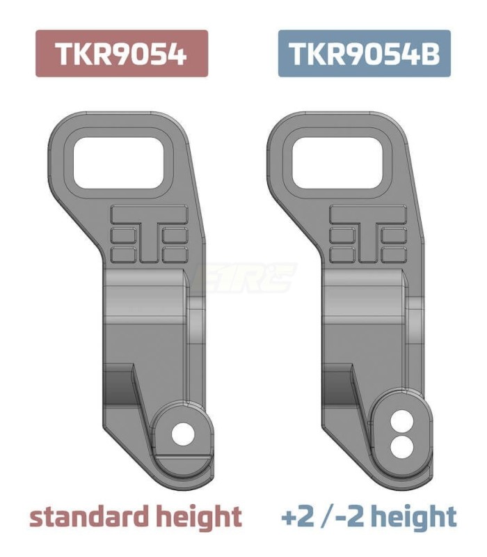Manguetas traseras y espaciadores +/-2mm - E1rc.com