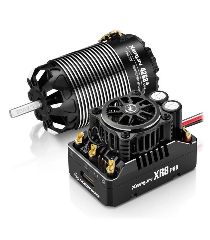 Combo XR8 Pro G3 con motor HW 1900Kv G3 offroad - E1rc.com