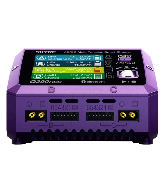Cargador Q200 neo AC/DC multifuncion SkyRc - E1rc.com