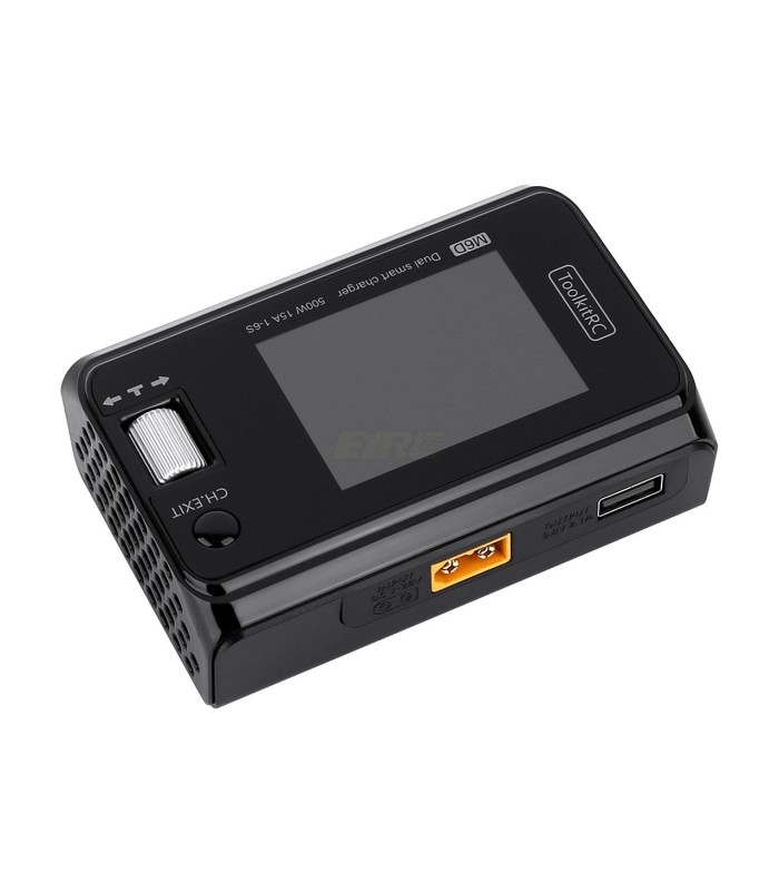 Cargador M6D Lipo 1-6S 15A Duo DC 7-28V Toolkit - E1rc.com