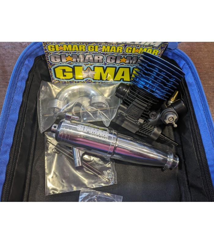 Combo Gimar Rc Mars 1/8 nitro con escape 2135 + 5L combustible Gratis - E1rc.com