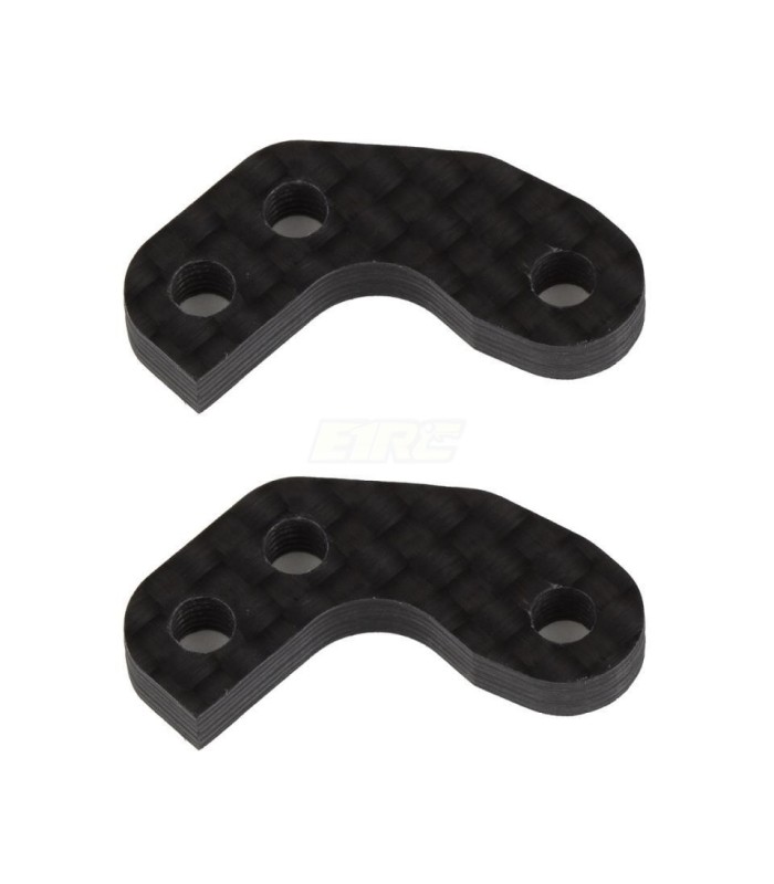 RC10B7 Caster Block Link Mount Set, +1mm - E1rc.com