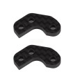 RC10B7 Caster Block Link Mount Set, -1mm