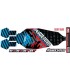 RC10B7 protector de chasis - E1rc.com
