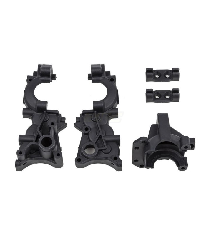RC10B7 FT Gearbox, carbon - E1rc.com