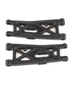 RC10B7 trapecio delantero de carbono
