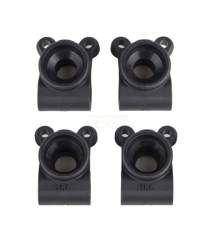 RC10B7 FT Rear Hubs, carbon - E1rc.com