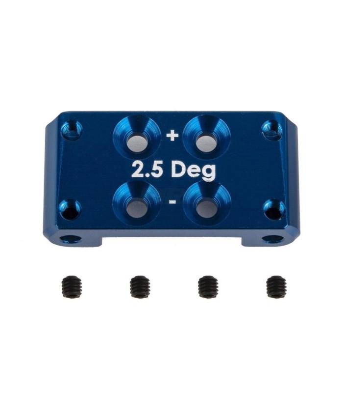 RC10B7 FT Front Bulkhead, +/-2.5 deg. - E1rc.com