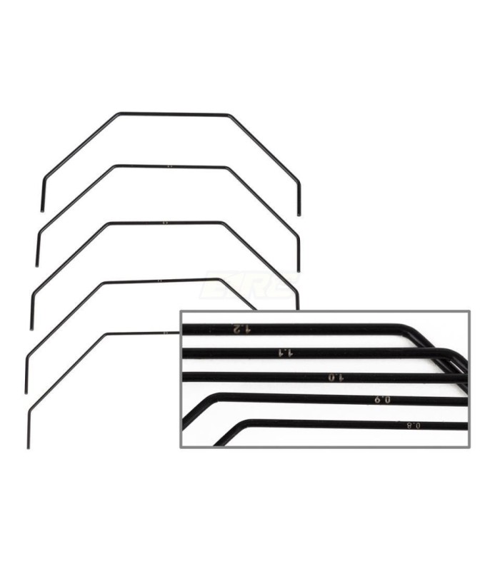 RC10B7 Rear Anti-roll Bar Set - E1rc.com