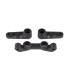 RC10B7 FT Steering Bellcrank and Rack Set, carbon - E1rc.com