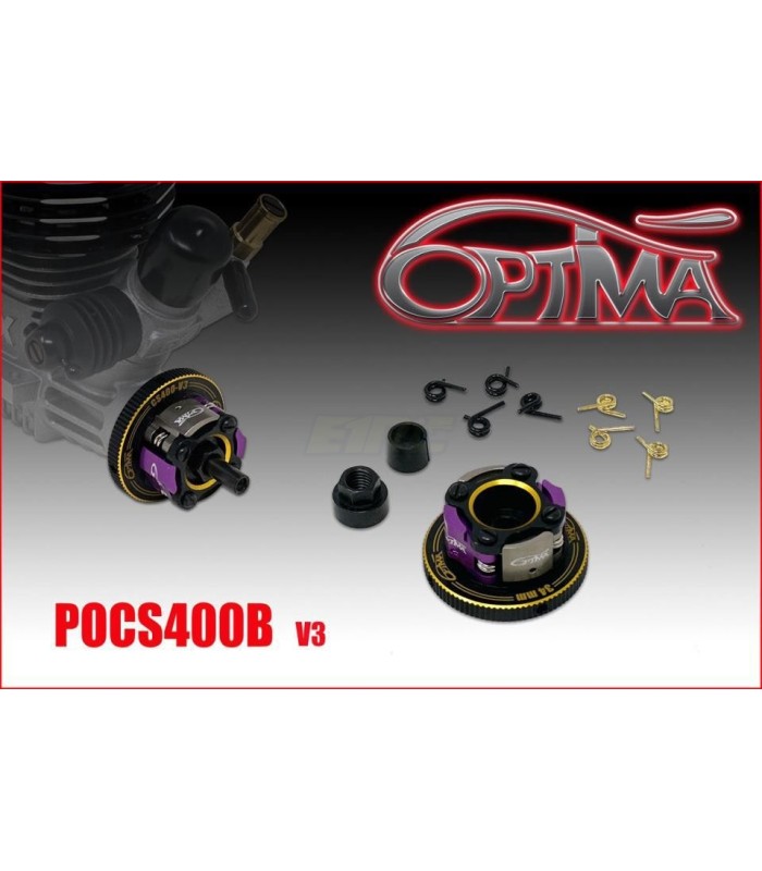 Embrague optima 4 mazas flywheel V3 34mm - E1rc.com