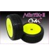 Mistik II morada pegada en llanta amarilla - E1rc.com