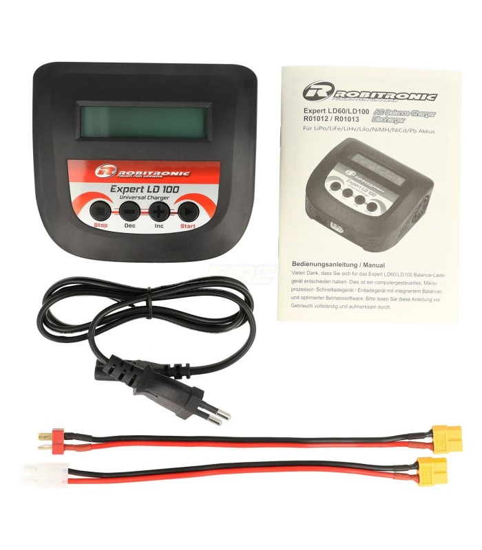 Cargador Expert LD 100 lipo 2-4S 10A 100W - E1rc.com