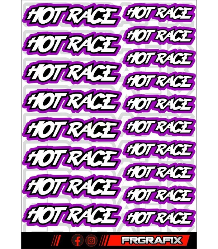 Logos Hot Races morado - E1rc.com