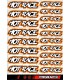 Logos Hot Races naranja - E1rc.com