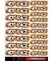 Logos Hot Races naranja