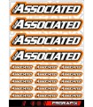 Logos Team Associated naranja