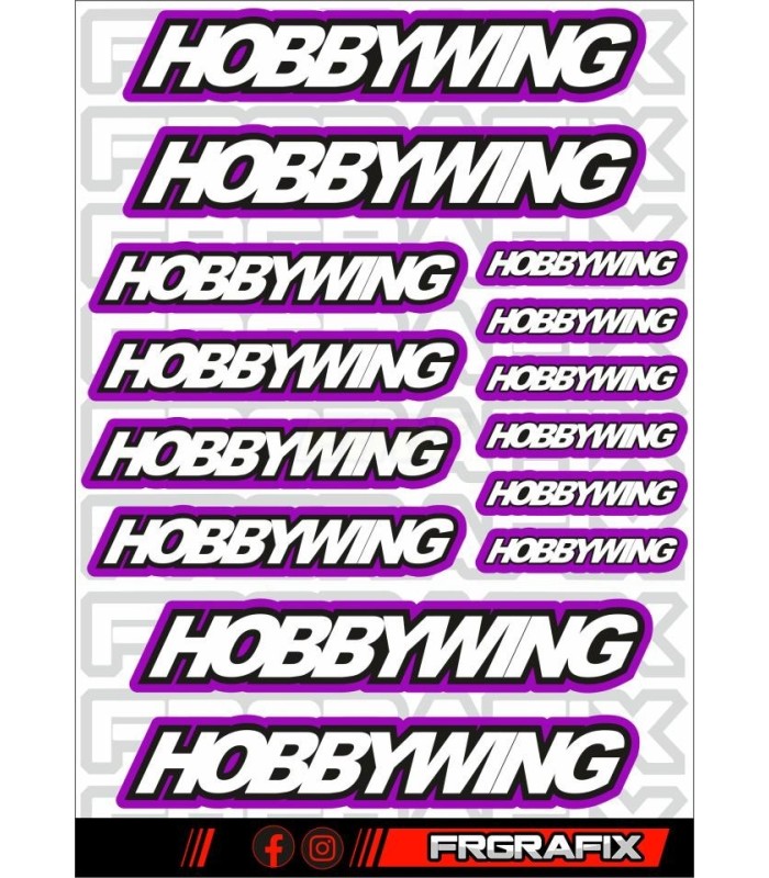 Logos Hobbywing morado - E1rc.com