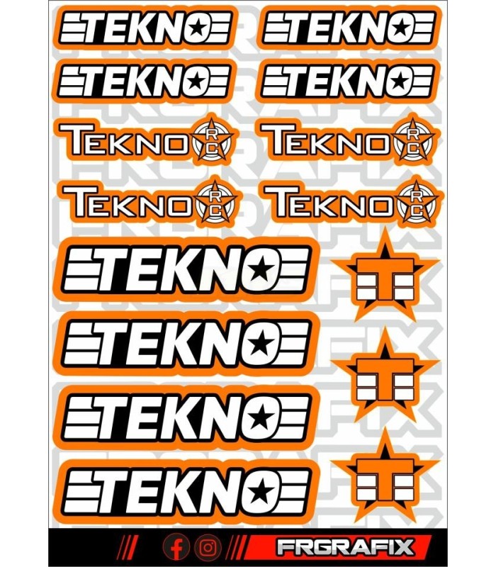 Logos Tekno naranja - E1rc.com