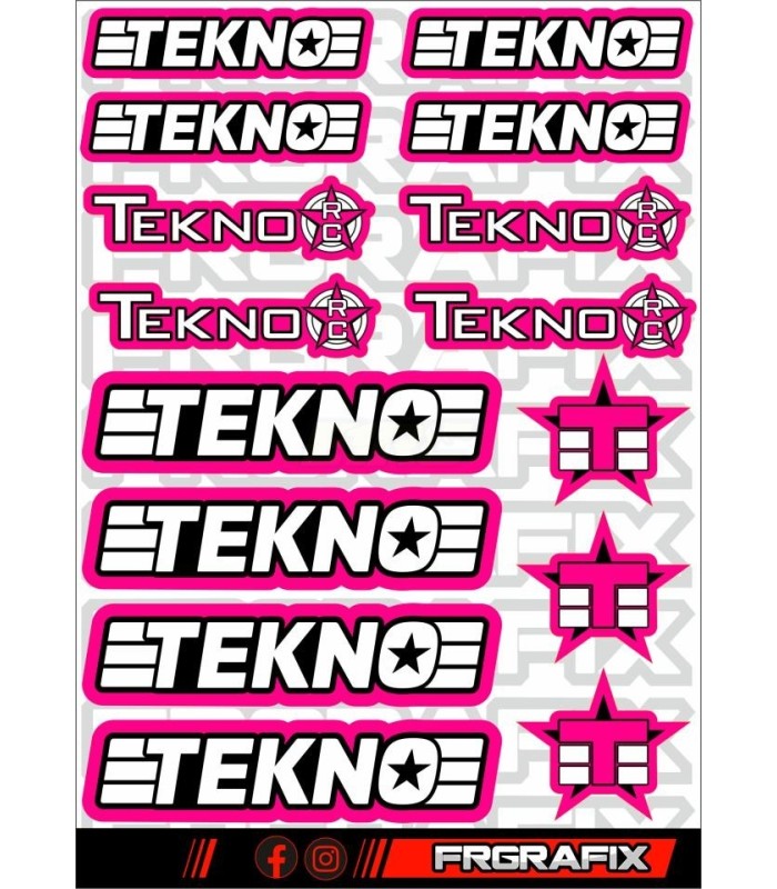 Logos Tekno rosa - E1rc.com