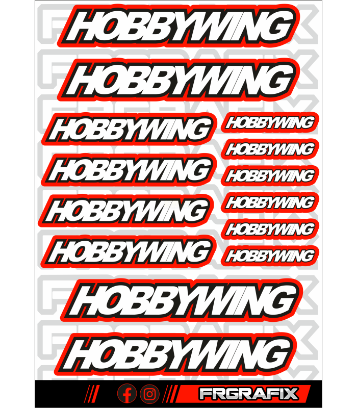 Logos Hobbywing red - E1rc.com