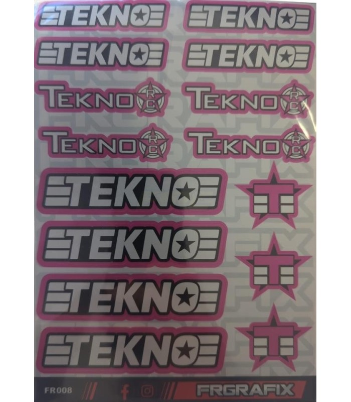 Logo Tekno metalizado rosa - E1rc.com
