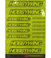 Logos Hobbywing amarillo fluor