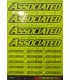 Logos Team Associated amarillo fluor - E1rc.com