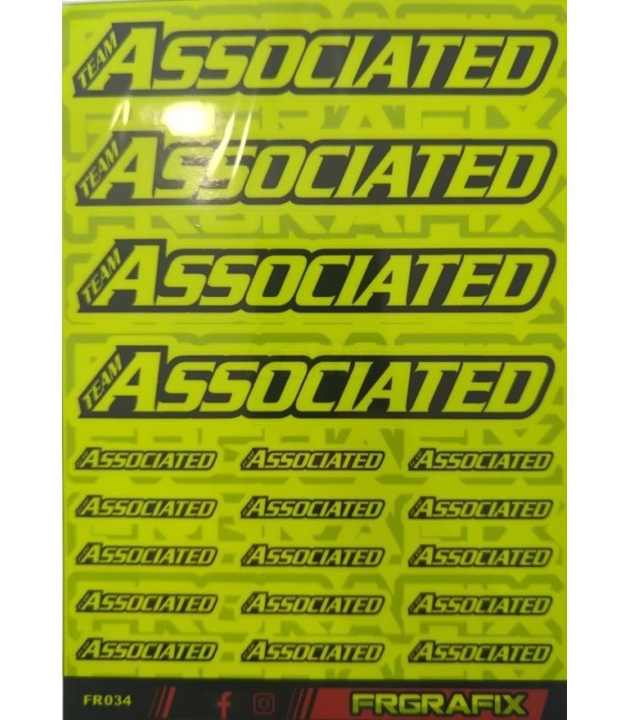 Logos Team Associated amarillo fluor - E1rc.com