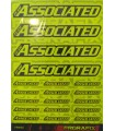 Logos Team Associated amarillo fluor