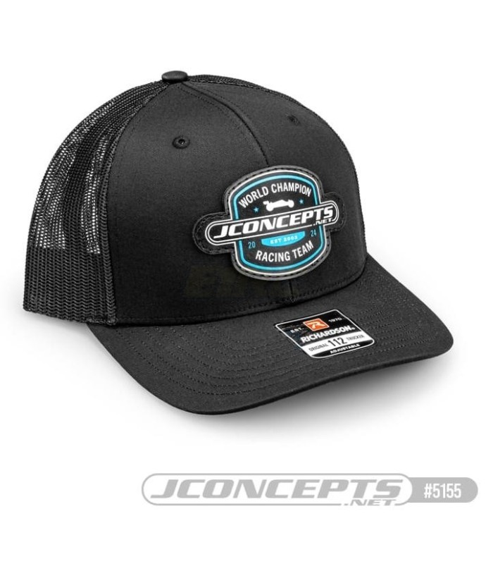 Gorra plana Jconcepts 2024 negra - E1rc.com