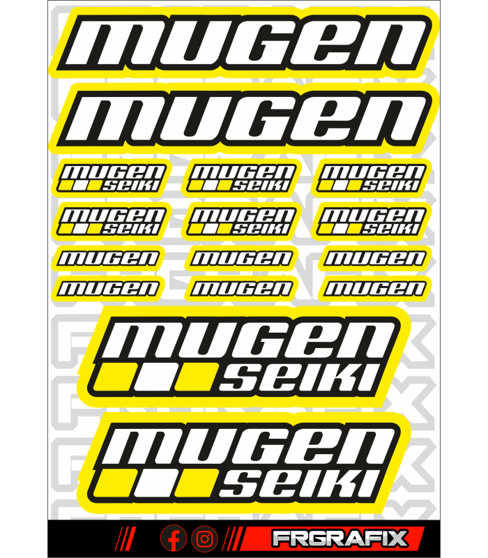 Logos Mugen amarillos - E1rc.com