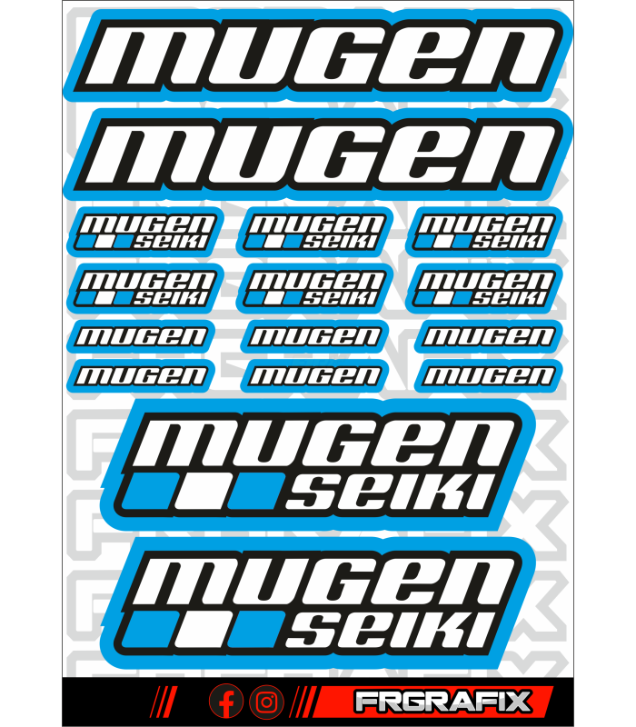 Logos Mugen azules - E1rc.com