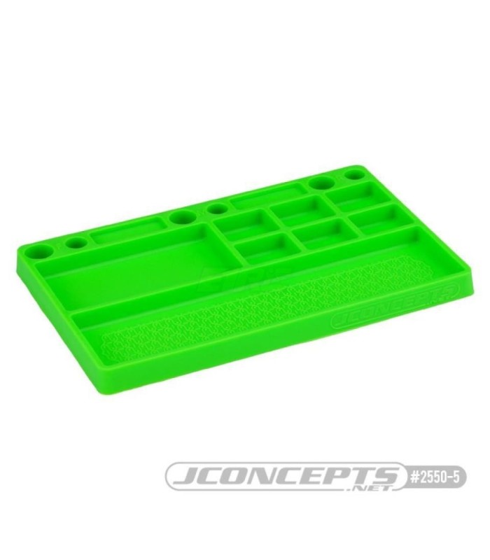 Bandeja con separaciones Jconcepts verde - E1rc.com