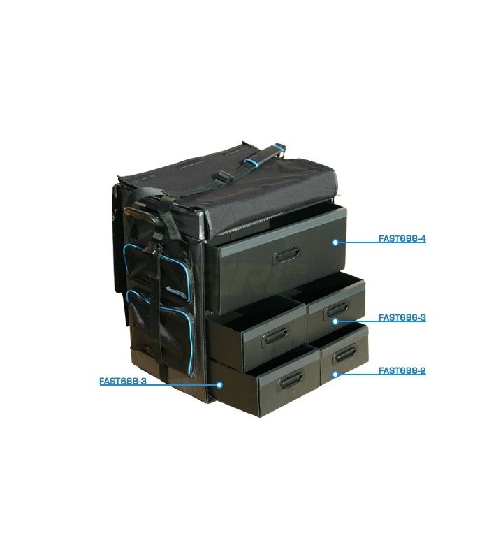 SUITCASE TROLLEY 1-8 FASTRAX CAR MEGA - E1rc.com