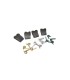 Zapatas embrague carbono y muelles JVD - E1rc.com