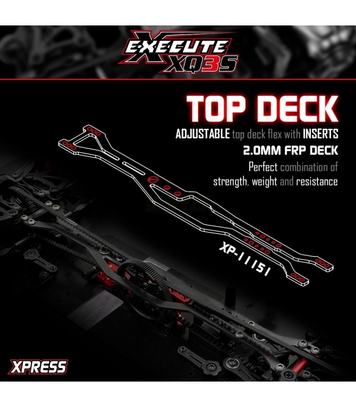 Xpress Execute XQ3S 1/10 4wd touring car kit - E1rc.com
