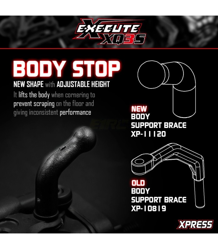 Xpress Execute XQ3S 1/10 4wd touring car kit - E1rc.com