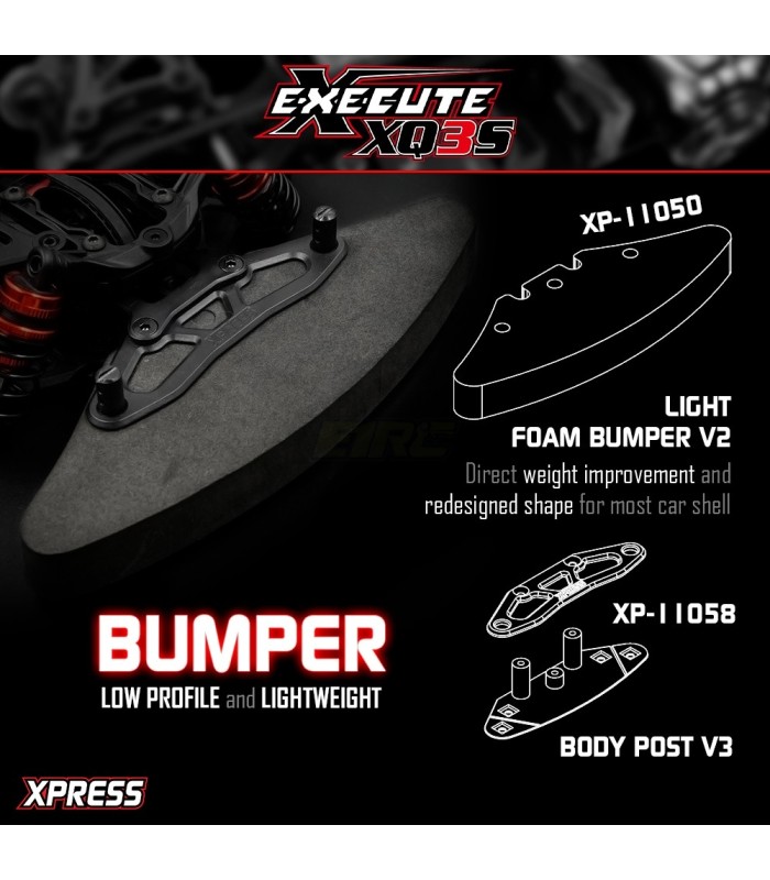 Xpress Execute XQ3S 1/10 4wd touring car kit - E1rc.com
