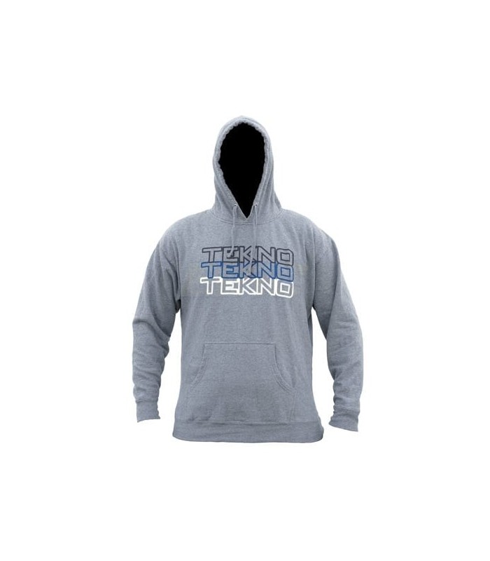 Sudadera Tekno Rc Gris sin cremallera Talla L - E1rc.com