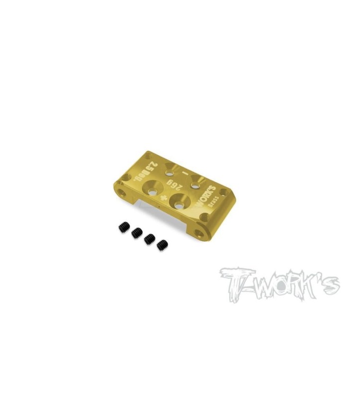 Peso de laton 26G (+/- 2.5º) T-works B7 - E1rc.com
