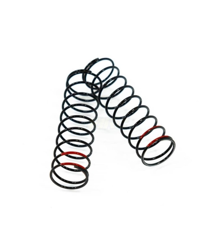 Muelles (1,5 x 9,5 T, 3,83 lb/in, 78 mm, rojo) - E1rc.com