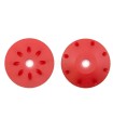Pistones amortiguador conicos 16mm rojos(8x1.2mm)