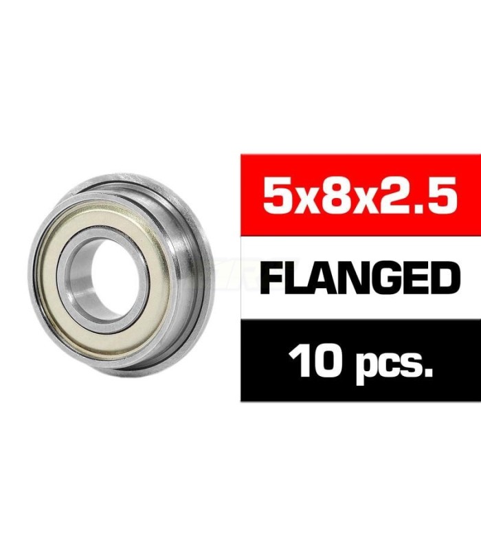 Rodamientos HS flanged tapas metalicas 5x8x2.5(10) - E1rc.com